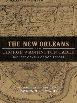 cover image of The New Orleans of George Washington Cable